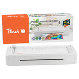  Peach 2 in 1 A4 Laminiergerät Plug & Play  inkl. Trimmer & Laminierfolien