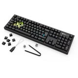 Sharkoon OfficePal KB70W Silent, Tastatur schwarz, DE-Layout