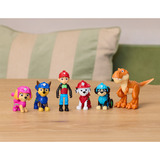 Spin Master Paw Patrol: Der Dino Film - Dino Abenteuer Figuren-Geschenkset, 6er-Pack, Spielfigur 
