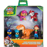Spin Master Paw Patrol: Der Dino Film - Dino Abenteuer Figuren-Geschenkset, 6er-Pack, Spielfigur 