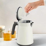 Tefal KI666A  Edelstahl, Wasserkocher beige/edelstahl, 2.400 Watt, 1,7 Liter