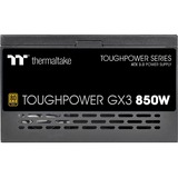 Thermaltake Toughpower GX3 850W, PC-Netzteil schwarz, 1x 12-Pin High Power GPU, 5x PCIe, 850 Watt