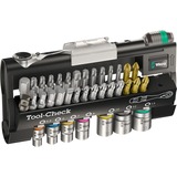 Wera Tool-Check 1 SB, 38-teilig, Bit-Satz schwarz, inkl. Bit-Ratsche