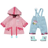ZAPF Creation BABY born® Regen Set 43cm, Puppenzubehör Regenjacke, Hose und Gummistiefel