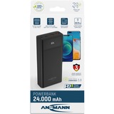 Ansmann Powerbank 24000 mAh PB322PD schwarz, 24.000 mAh, PD, Quick Charge 3.0