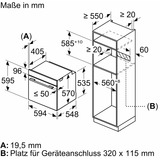 Bosch HBD632LS82 Serie 6, Backofen-Set schwarz, 60 cm