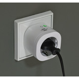 Brennenstuhl Connect WiFi Steckdose WA 3600 XS02 weiß, Sprachsteuerung, Zeitschaltuhr, App