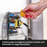 EINHELL E-Case Werkzeugkoffer Elektrik-VDE, 24-teilig, Werkzeug-Set rot/gelb, mit Werkzeug-Sortiment für Elektriker
