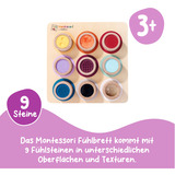 Eichhorn Montessori Fühlbrett, Geschicklichkeitsspiel 