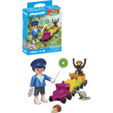 PLAYMOBIL 71951 Animals & Friends: Kleine Lokausfahrt, Konstruktionsspielzeug 