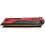 Patriot DIMM 16 GB DDR4-2666 (2x 8 GB) Dual-Kit, Arbeitsspeicher rot/schwarz, PVE2416G266C6K, Viper Elite II, INTEL XMP