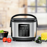 Rommelsbacher Multi-Reiskocher MRK 650 edelstahl/schwarz, 600 Watt, 3 Liter