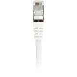 Sharkoon Patchkabel SFTP, RJ-45, mit Cat.7a Rohkabel weiß, 5 Meter