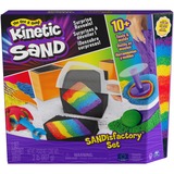 Spin Master Kinetic Sand Sandisfactory Set, Spielsand blau