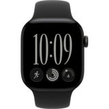 Apple Watch Series 12, Smartwatch schwarz, Aluminium, 42 mm, Sportarmband schwarz M/L