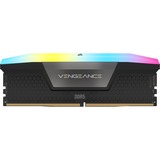 Corsair DIMM 64 GB DDR5-6000 (2x 32 GB) Dual-Kit, Arbeitsspeicher schwarz, CMH64GX5M2B6000Z40, Vengeance RGB, INTEL XMP, AMD EXPO