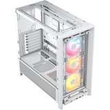 Corsair FRAME 4000D RS ARGB , Tower-Gehäuse weiß, Tempered Glass
