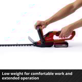 EINHELL Power X-Change Akku-Heckenschere GC-CH 1855/1 Li-Solo, 18Volt rot/schwarz, ohne Akku und Ladegerät