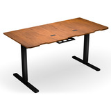 ENDORFY Atlas L Electric, Gaming-Tisch nussbaum/schwarz