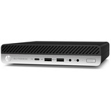 HP EliteDesk 800 G4 DM Generalüberholt, Mini-PC schwarz/silber, Windows 11 Home 64-Bit
