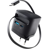 Intenso Power Adapter W65ACIC GaN, Ladegerät schwarz, 65W