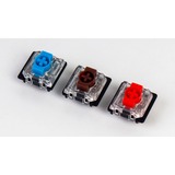 Keychron Gateron Low Profile 2.0 Mechanical Banana Switch-Set, Tastenschalter gelb/transparent, 110 Stück