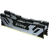 Kingston FURY DIMM 48 GB DDR5-8800 (2x 24 GB) Dual-Kit, Arbeitsspeicher silber/schwarz, KF588CU42RSK2-48, Renegade, INTEL XMP, AMD EXPO