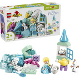 LEGO 10462 DUPLO Disney Frozen Kreativbox mit Elsa und Olaf, Konstruktionsspielzeug 
