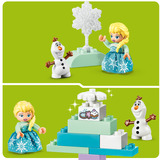 LEGO 10462 DUPLO Disney Frozen Kreativbox mit Elsa und Olaf, Konstruktionsspielzeug 