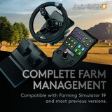 Logitech G Saitek Farm Sim Controller, Simulatoren-Set schwarz/grau, Bundle für schwere Maschinen