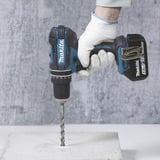 Makita Akku-Schlagbohrschrauber DHP482RFWJ, 18Volt weiß/schwarz, 2x Li-Ionen Akku 3,0Ah, im MAKPAC Gr. 2