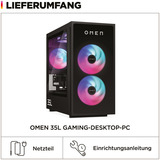 OMEN 35L Gaming Desktop GT16-0189ng, Gaming-PC schwarz, ohne Betriebssystem