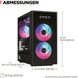 OMEN 35L Gaming Desktop GT16-0189ng, Gaming-PC schwarz, ohne Betriebssystem