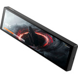 Ocypus Sigma ES916, Monitor 23.3 cm (9.16 Zoll), schwarz, Einbau im PC-Gehäuse oder als eigenständiger Desktop-Monitor.