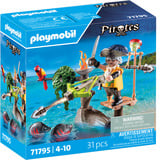 PLAYMOBIL 71795 Pirates Pirat mit Balliste, Konstruktionsspielzeug 