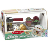 Spin Master Melissa & Doug - Scoop & Serve Eistheke, Spielküche 