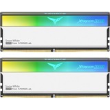 Team Group DIMM 32 GB DDR5-8000 (2x 16 GB) Dual-Kit, Arbeitsspeicher weiß, FFAD532G8000HC38DDC01, XTREEM ARGB, INTEL XMP, AMD EXPO