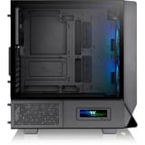 Thermaltake Ceres 330 TG ARGB , Tower-Gehäuse schwarz, Tempered Glass