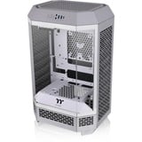 Thermaltake The Tower 300 Limestone, Tower-Gehäuse hellgrau, Tempered Glass