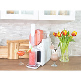 Unold Slush-Eismaschine SUSI weiß, für 1.500ml Slush, 220 Watt Kompressor