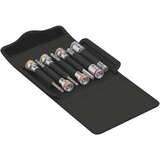 Wera Bicycle Set 8, Steckschlüssel schwarz, 3/8", in textiler Box