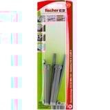 fischer Injektions-Zubehör Set M6 K, Dübel hellgrau, 2 Stück