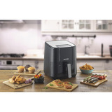 gorenje Heißluftfritteuse AF1350DWB schwarz, 1.350 Watt, Korb 5,4 Liter, mit Sichtfenster