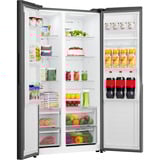 gorenje NRS917E41BX, Side-by-Side edelstahl (dunkel)