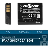 Ansmann A-Pan CGA S005, Kamera-Akku entspricht Panasonic CGA S005