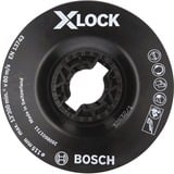 Bosch PRO Backing Pad, X-LOCK Stützteller weich, Ø 115mm, Schleifteller für X-LOCK Winkelschleifer