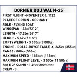 COBI Dornier Do J Wal "Amundsen", Konstruktionsspielzeug 
