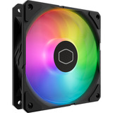 Cooler Master SickleFlow Edge 120 ARGB Fan, Gehäuselüfter schwarz, 3er-Pack, mit A1 Mini LED Controller, 120 mm