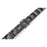 Digitus Basis IT PDU mit Aluminiumprofil, 24x C13, 3x C19, Steckdosenleiste schwarz/aluminium, 3 Meter Kabel, 1-phasig 16A, IEC309 16A Stecker