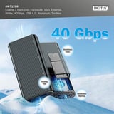 Digitus DA-71158 USB M.2 SSD , Laufwerksgehäuse aluminium, NVMe 40Gbps USB 4.0